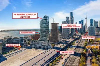 16 Bonnycastle Street 2102, Toronto, On M5a 0c9