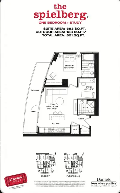 21 Widmer Street 3506, Toronto, On M5v 0b8