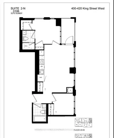 400 King Street W 3106, Toronto, On M5v 0x8