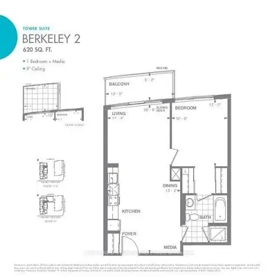460 Adelaide Street E 2107, Toronto C08, ON M5A 1N4