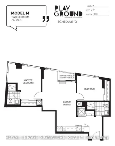 50 Ordnance Street 3405, Toronto C01, ON M6K 1A2