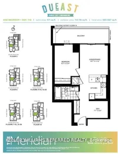 225 Sumach Street W 2806, Toronto C08, ON M5A 3K3