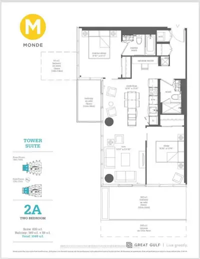 16 Bonnycastle Street 2909, Toronto C08, ON M5A 0C8