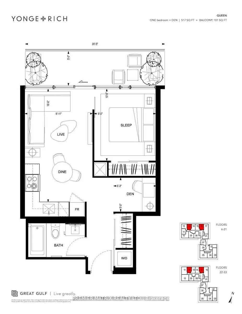 25 Richmond Street E 616, Toronto C08, On M5c 0a6
