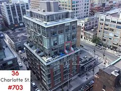 36 Charlotte Street 703, Toronto C01, On M5v 3p7