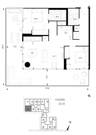 25 Richmond Street E 3110, Toronto C08, On M5c 0a6