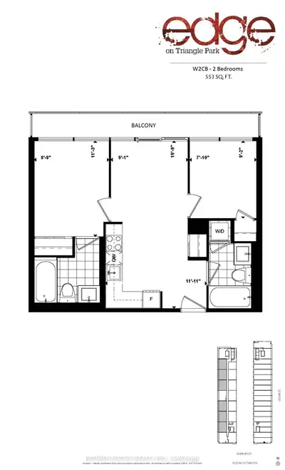 36 Lisgar Street 1115, Toronto C01, On M6j 0c7