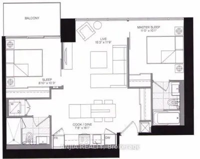 5 St. Joseph Street 1107, Toronto C01, On M4y 0b6
