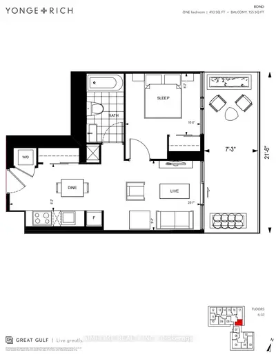 25 Richmond Street E 2301, Toronto C08, On M5c 0a6