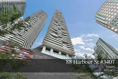 88 Harbour Street 3407, Toronto C01, On M5j 0c3