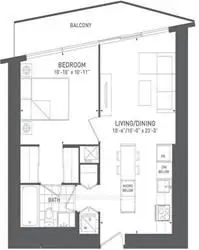 100 Harbour Street 4303, Toronto C01, On M5j 1b7