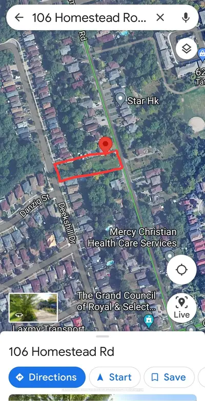 Vacant Land in Toronto