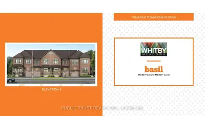 Att/Row/Townhouse in Whitby