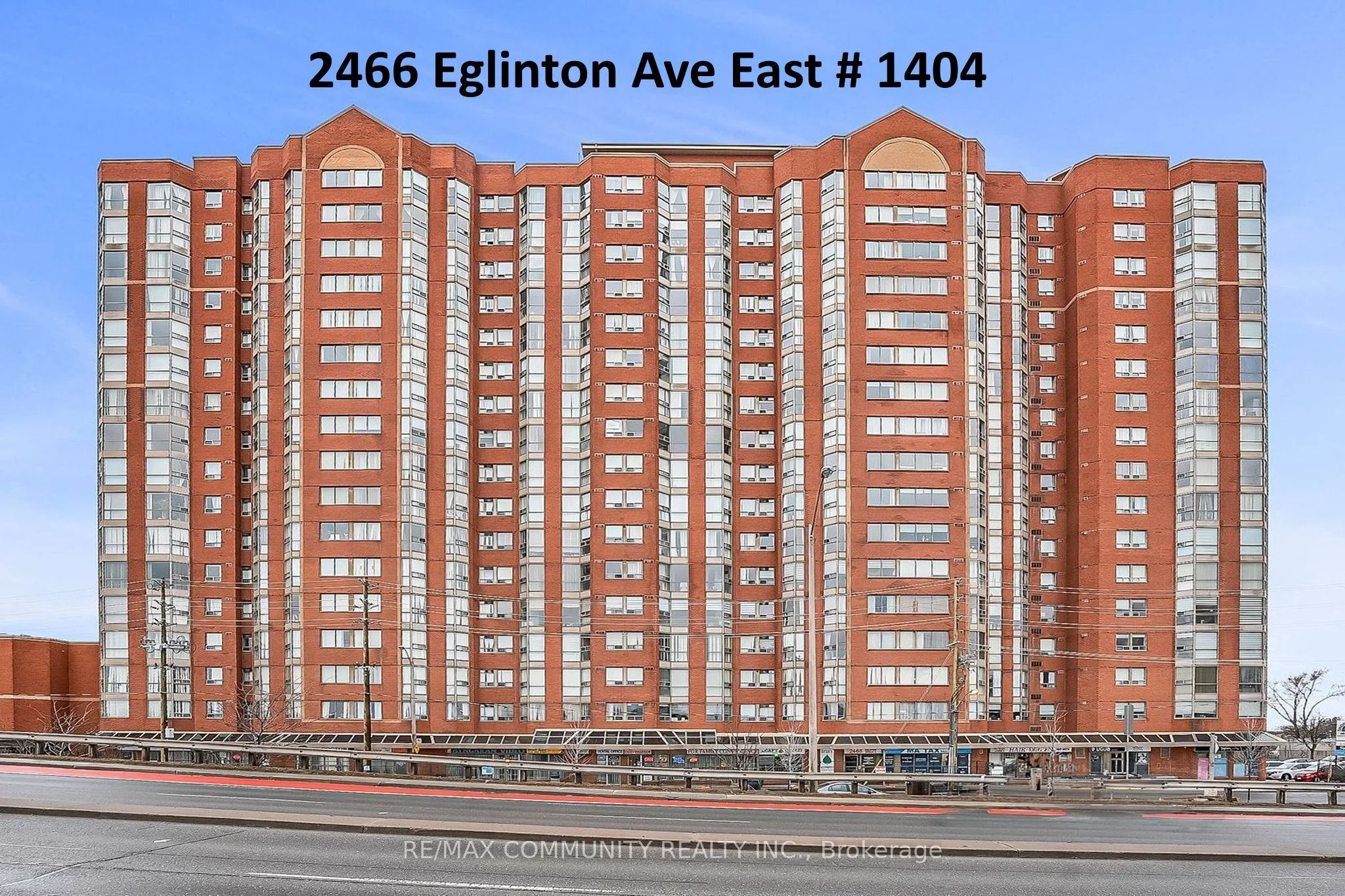 2466 Eglinton Avenue E 1404, Toronto E08, ON M1K 5J8