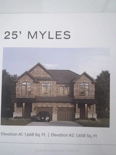 Lot 82r Michael Klein Street, Whitby, On L1m 1z5