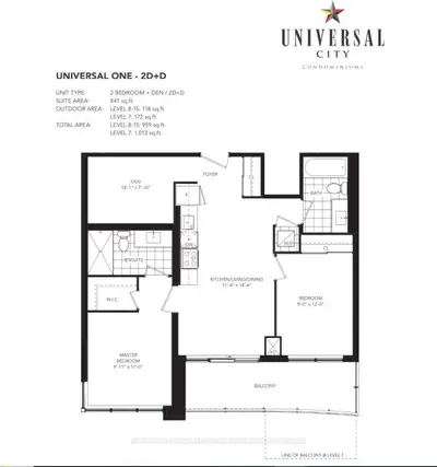 1480 Bayly Street 712, Pickering, On L1w 0c2