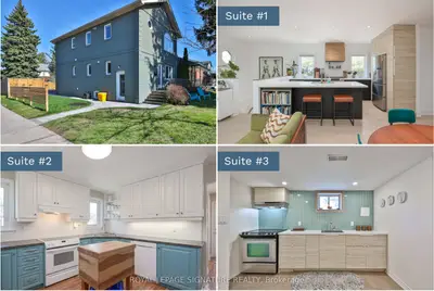 Triplex in Toronto