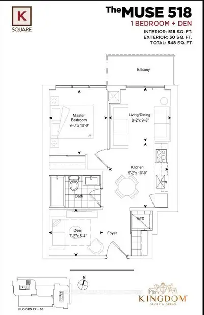 2031 Kennedy Road 1720, Toronto, On M1t 0b8