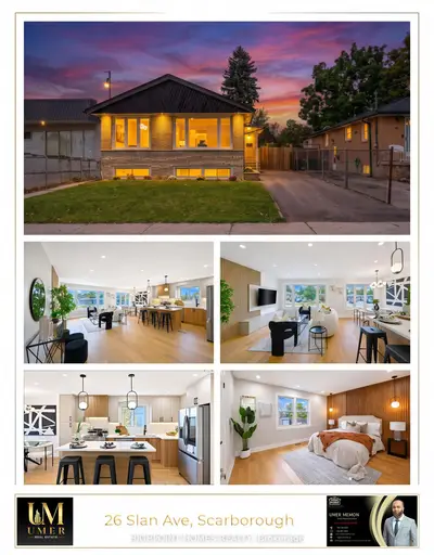 26 Slan Avenue, Toronto, On M1g 3b2