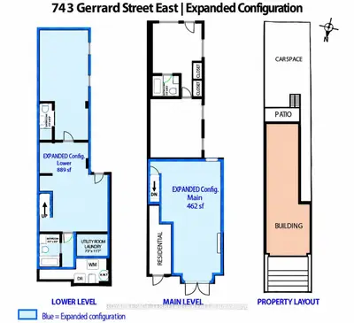 743 Gerrard Street E Main Flr+basement, Toronto, On M4m 1y5