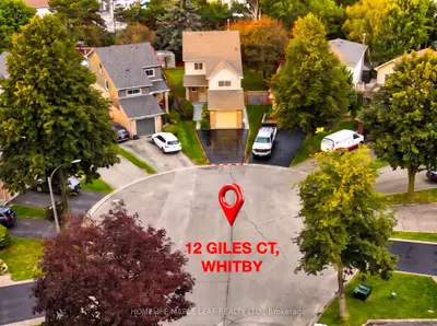 12 Giles Court, Whitby, On L1n 8t5