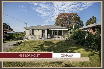 462 Loring Street, Oshawa, On L1h 6k8