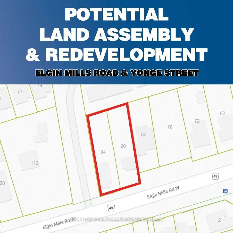 90 & 94 Elgin Mills Road W, Richmond Hill, ON L4C 4M2