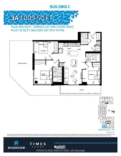 38 Water Walk Drive 707, Markham, On L3r 6m8