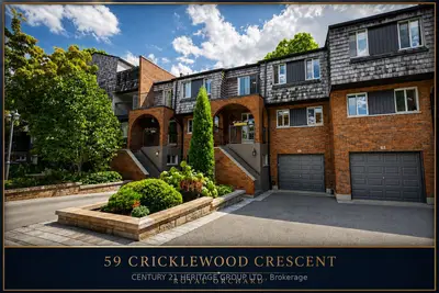 59 Cricklewood Crescent, Markham, On L3t 4t8