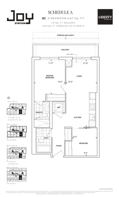 9751 Markham Road B-1806, Markham, On L6e 0h8