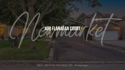 408 Flanagan Court, Newmarket, On L3x 2e9