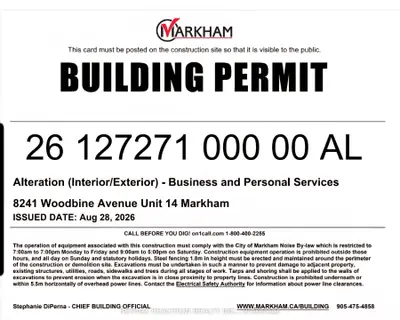 8241 Woodbine Avenue N 14, Markham, On L3r 2p1