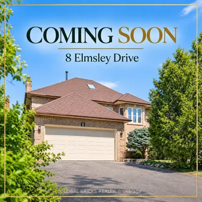 8 Elmsley Drive, Richmond Hill, On L4c 8n1