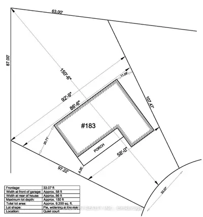 183 St. Anthony's Court, Richmond Hill, On L4c 4t4