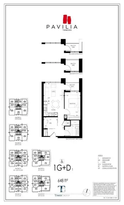 12 Gandhi Lane 3015, Markham, ON L3T 0G8