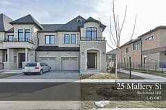 25 Mallery Street, Richmond Hill, On L4s 0h7