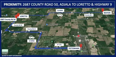 2687 County Rd 50, Adjala-tosorontio, On, L0g 1l0