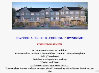 Att/Row/Townhouse in Richmond Hill