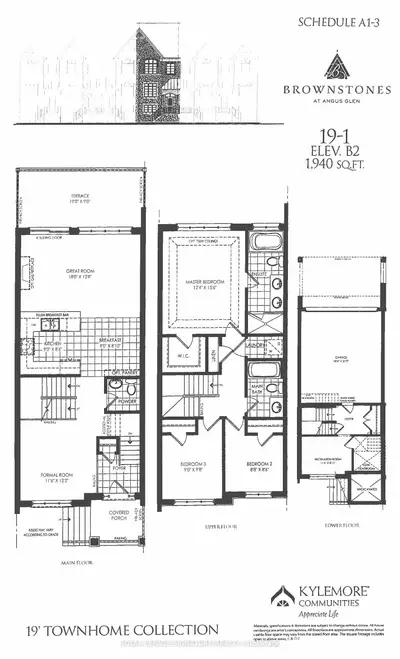 Att/Row/Townhouse in Markham