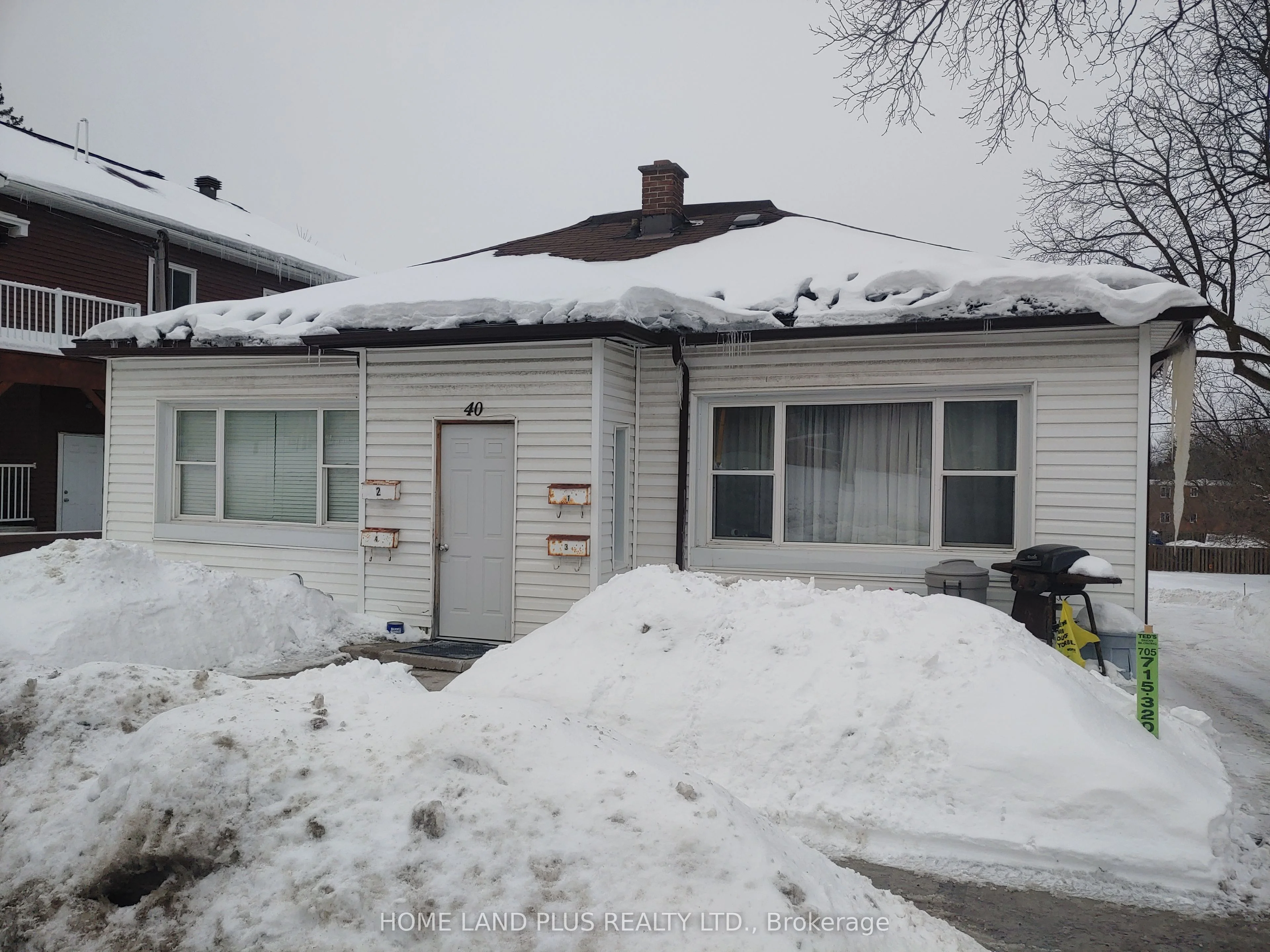 Fourplex in Barrie