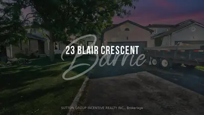 23 Blair Crescent, Barrie, On L4m 5y7