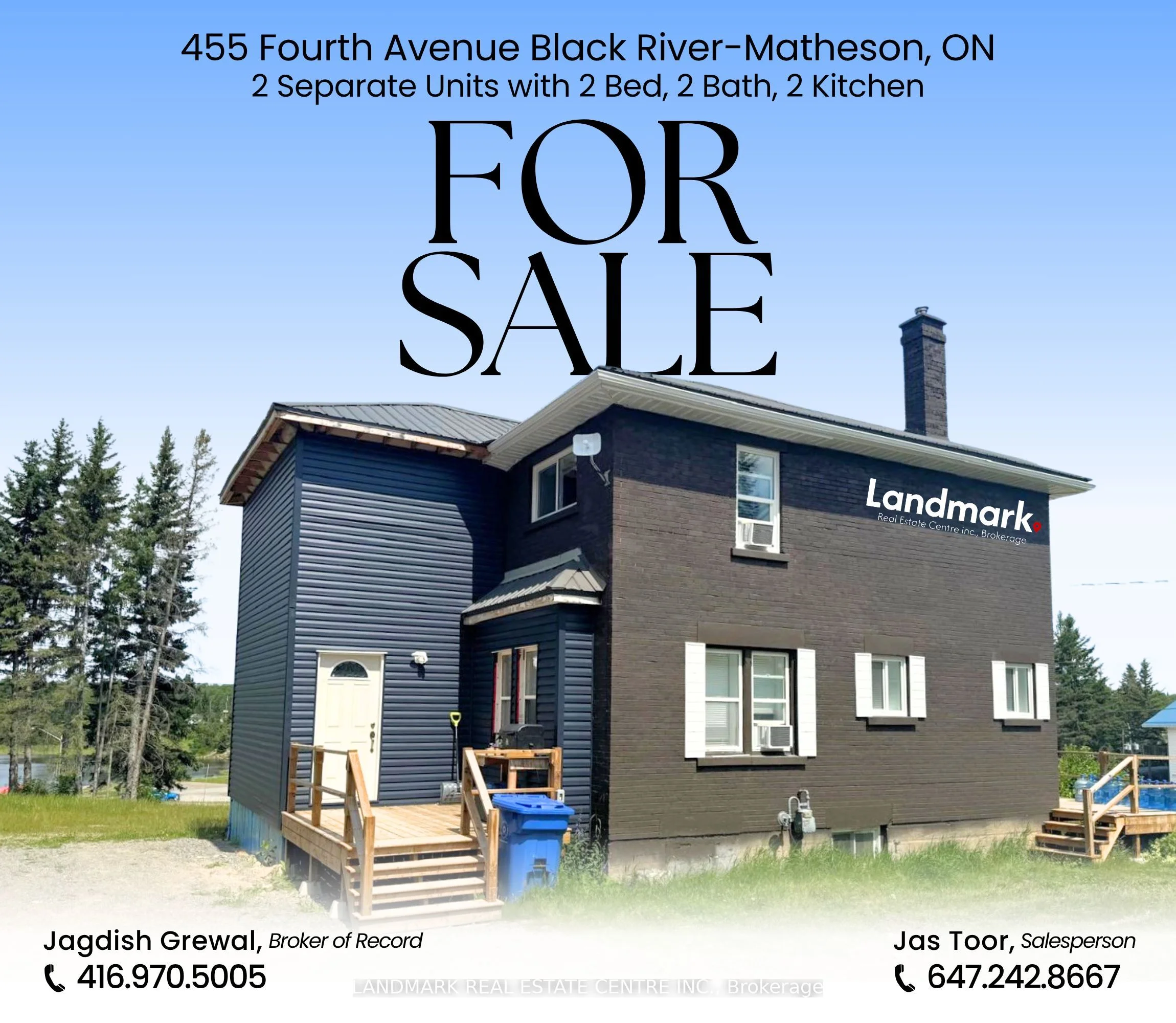 455 Fourth Avenue, Black River-matheson, On P0k 1n0