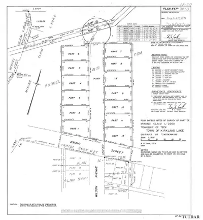 Lots 4, 5 & 6 Wilson Avenue, Kirkland Lake, On P2n 1h1