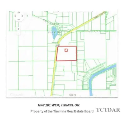 Hwy 101 W, Timmins, On P4n 7c3