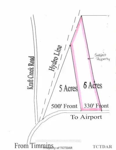 Pcl 19356 Airport Road, Timmins, On P4n 7c3