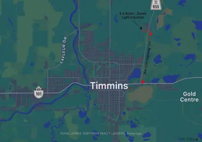 Lot 10 Hwy 655, Timmins, On P4n 7c3