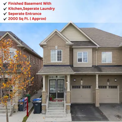 Semi-Detached in Brampton
