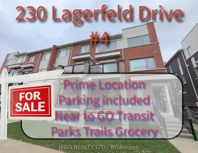 Condo Townhouse in Brampton