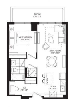 204 Burnhamthorpe Road E 1008, Mississauga, ON L5A 0B3