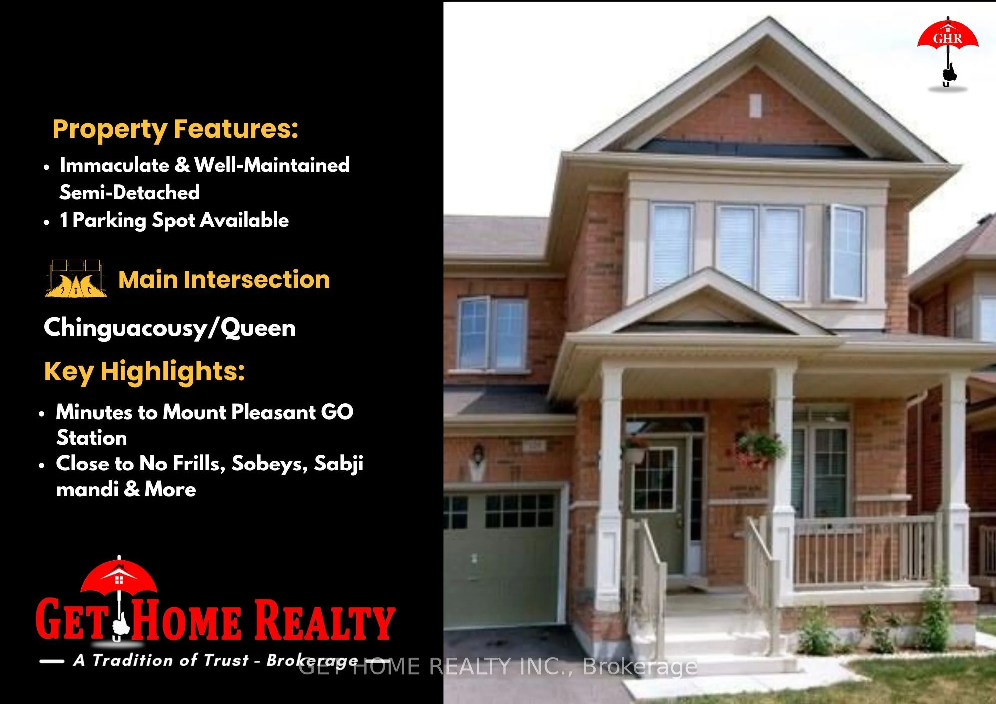 Semi-Detached in Brampton